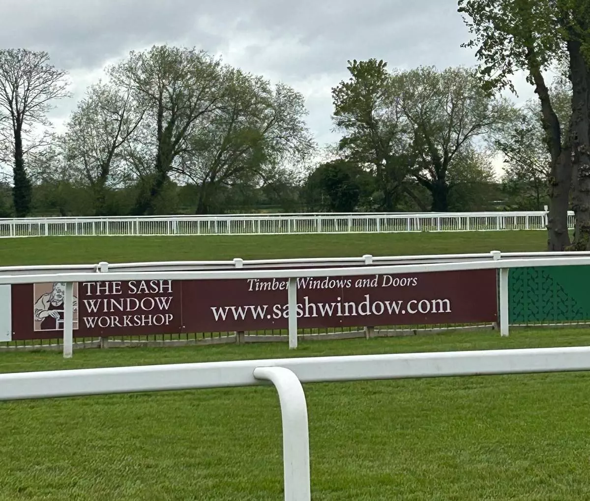 Look Out For Our Banner At Windsor Racecourse! - The Sash Window Workshop